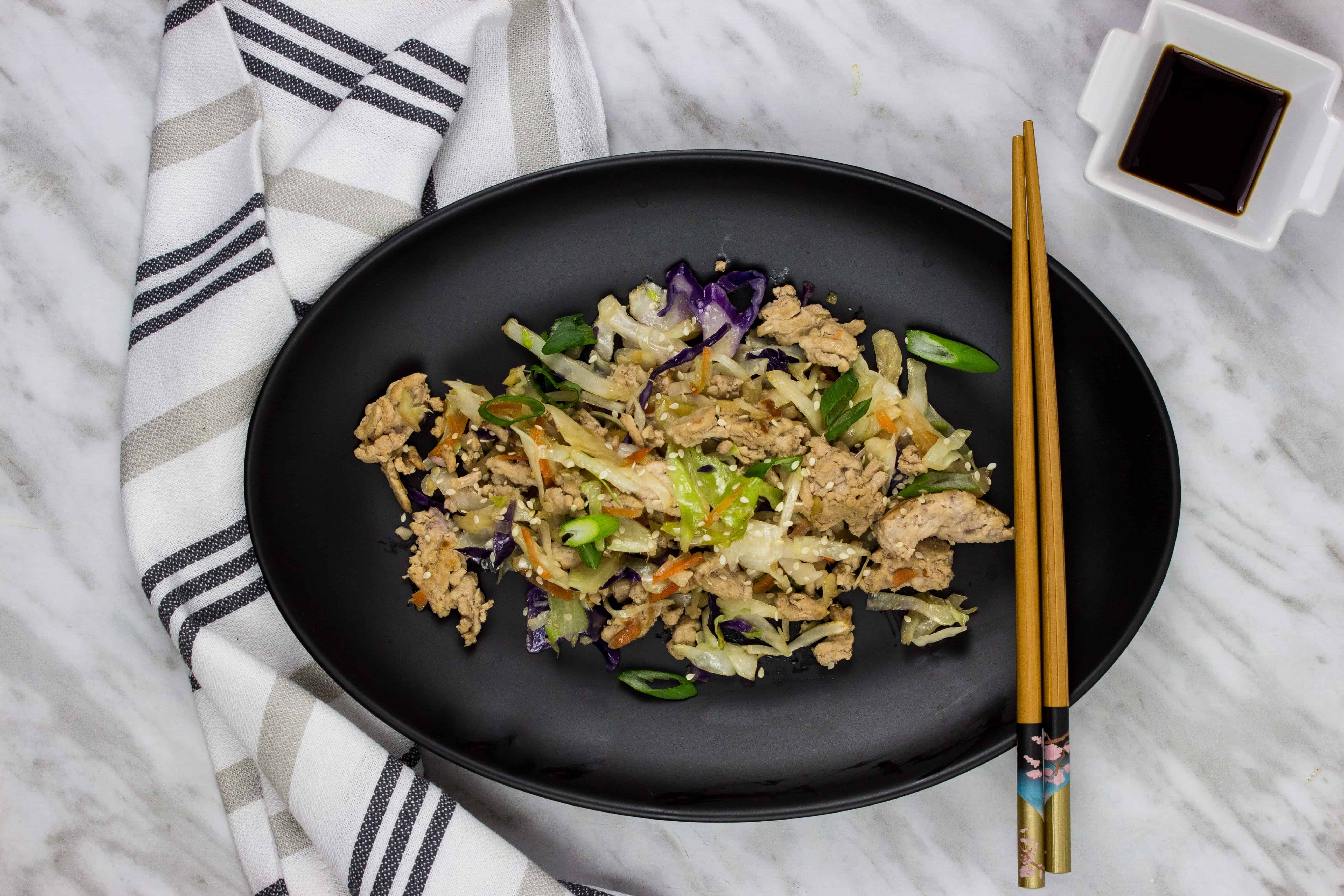 Keto Egg Roll In A Bowl Keto Cooking Wins Main Dish