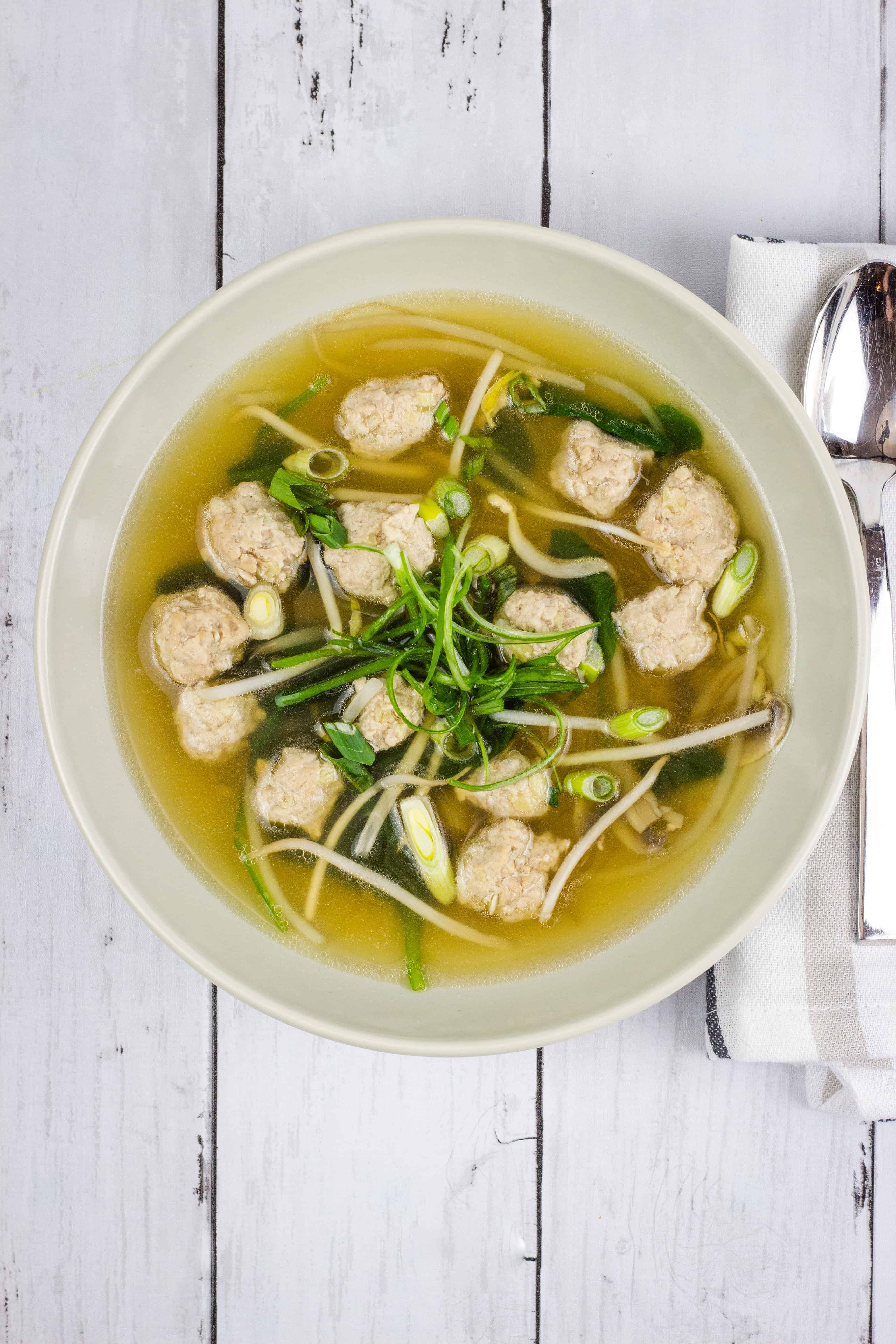 Keto Wonton Soup - Keto Cooking Wins Soups & Stews