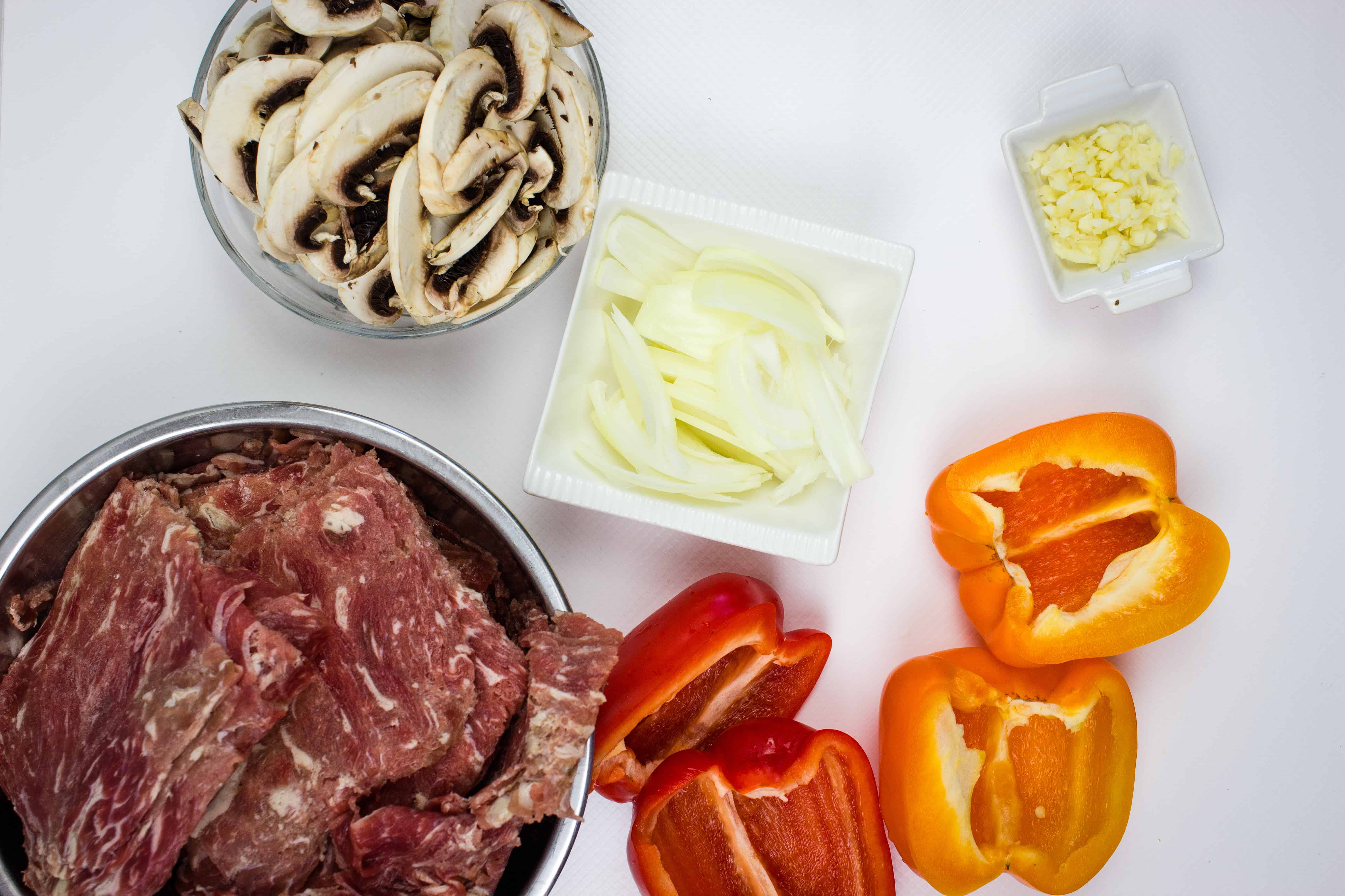 Easy & Beefy Philly Cheesesteak Stuffed Peppers - Keto Cooking Wins