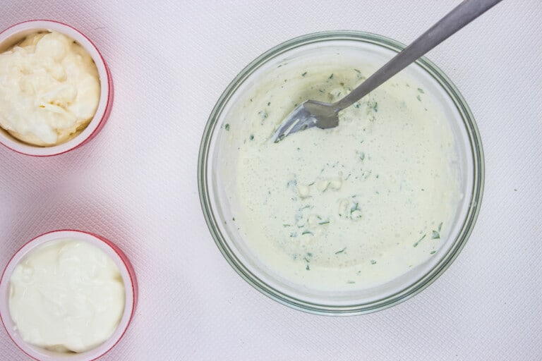 Keto Blue Cheese Dressing (Extra Chunky) - Keto Cooking Wins