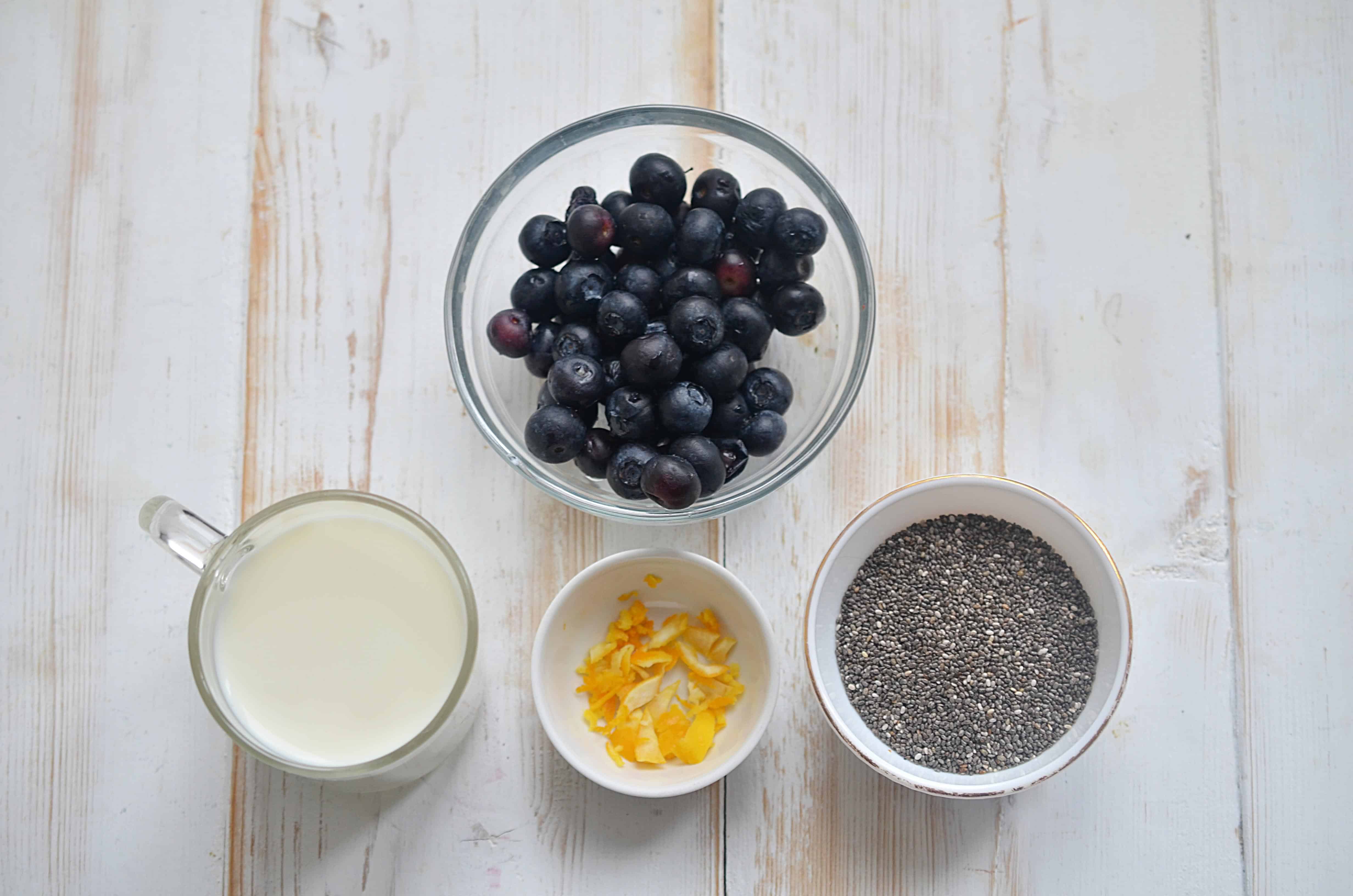 Keto Blueberry Chia Pudding - Keto Cooking Wins Desserts